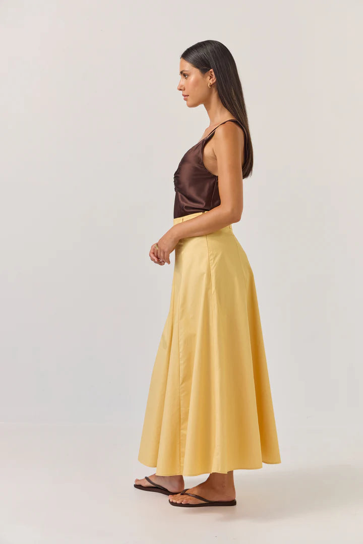 TUESDAY - Circle Skirt - Gold