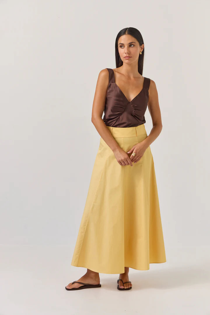 TUESDAY - Circle Skirt - Gold