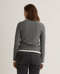 YERSE - T-Shirt Double Garment - Gris