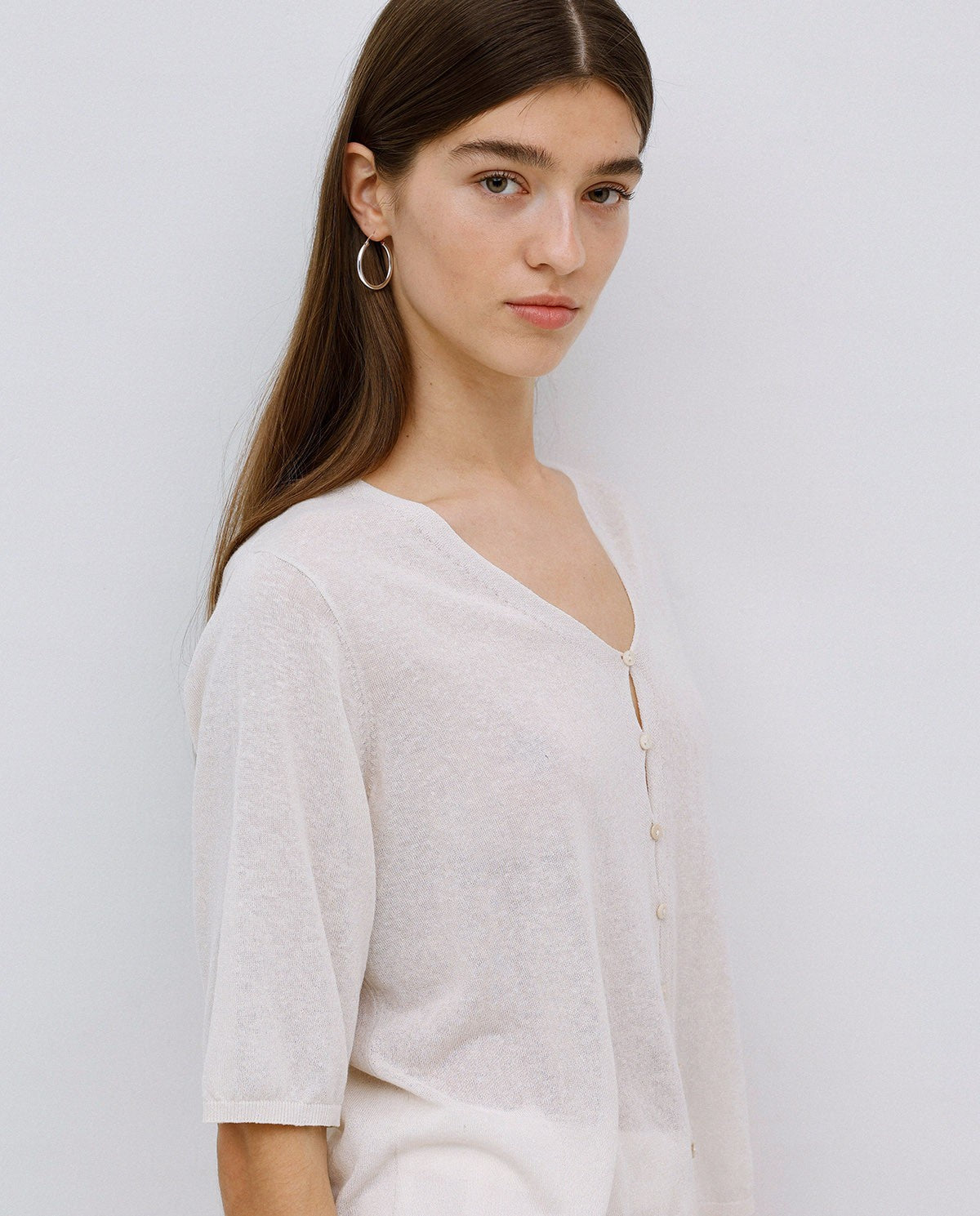 YERSE - Cardigan - Beige