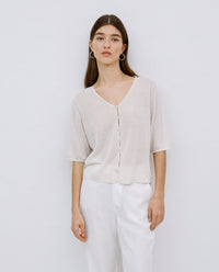 YERSE - Cardigan - Beige