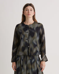 YERSE - Round Neck Shirt - Khaki