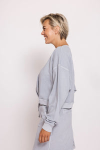 ZHRILL - Seray Sweatshirts - Blue