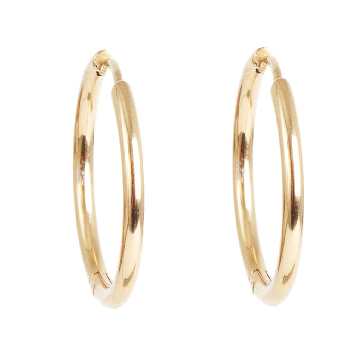 A & C OSLO - Medium Earrings Steel 14k