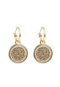 A & C OSLO - Coins of Relief Earrings Gold