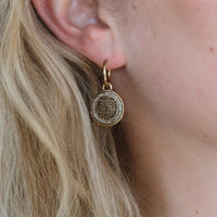 A & C OSLO - Coins of Relief Earrings Gold