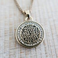A & C OSLO - Short Chain / Two Rows Coins of Relief Gold