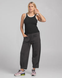 BOOM SHANKAR - Bellissimo Tank - Black/Ecru