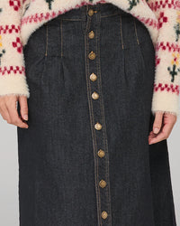 BOOM SHANKAR - Bellerose Skirt - Midnight Denim