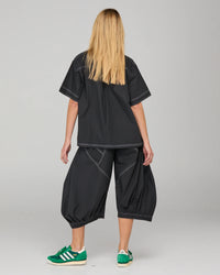 BOOM SHANKAR - Hatsu Shirt - Black/White Stitching