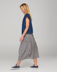 BOOM SHANKAR - Leaf Top - Dark Denim