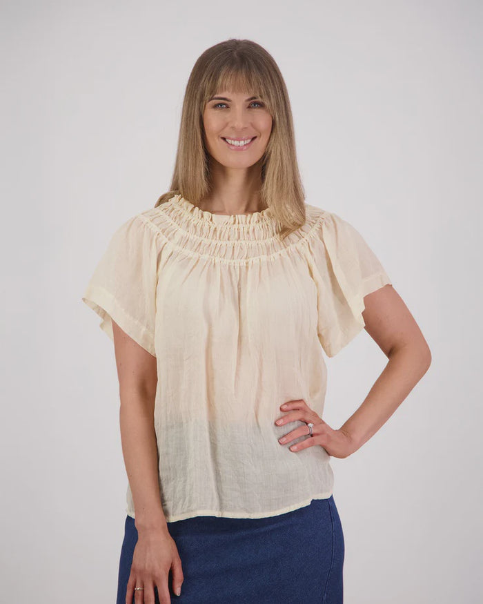 BRIARWOOD - Sally Top - Cream