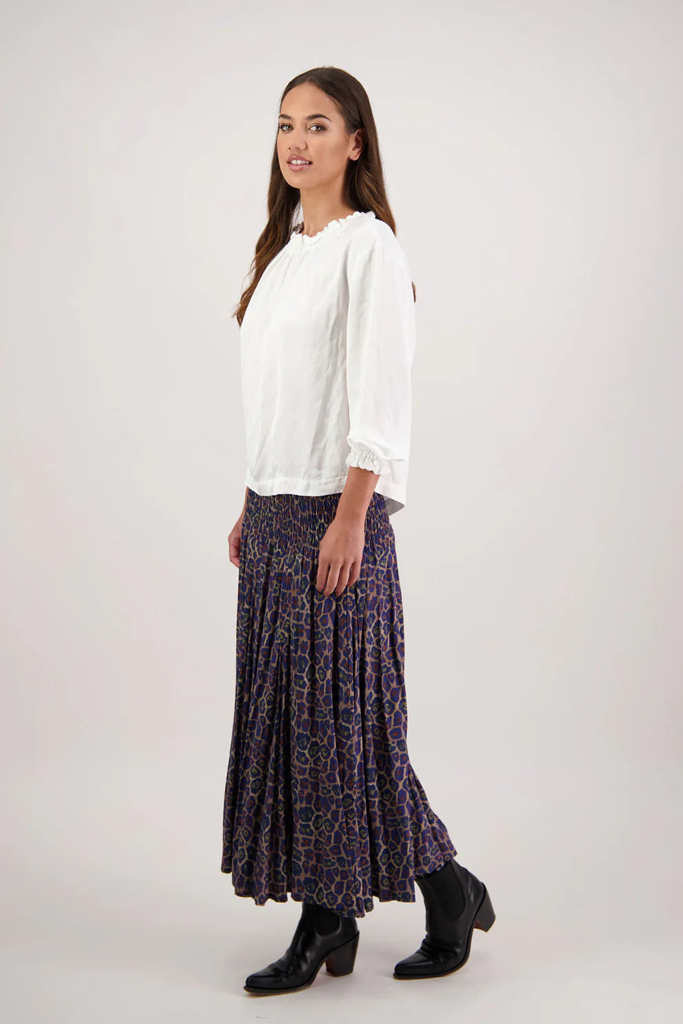 BRIARWOOD - Hawthorn Skirt - Antique Leopard