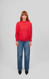 BRIDGE & LORD - Dolman 3/4 Sleeve Pullover - Cayenne
