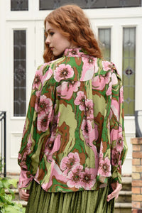 CURATE - On Your Team Shirt - Pink/Green