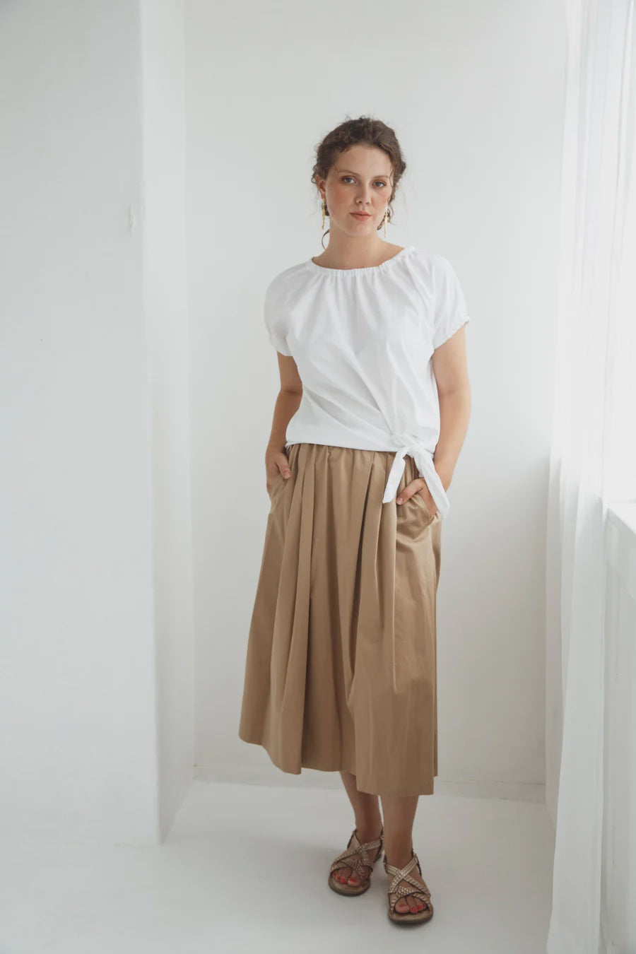 DALSTON - Sapphire Skirt - Sand