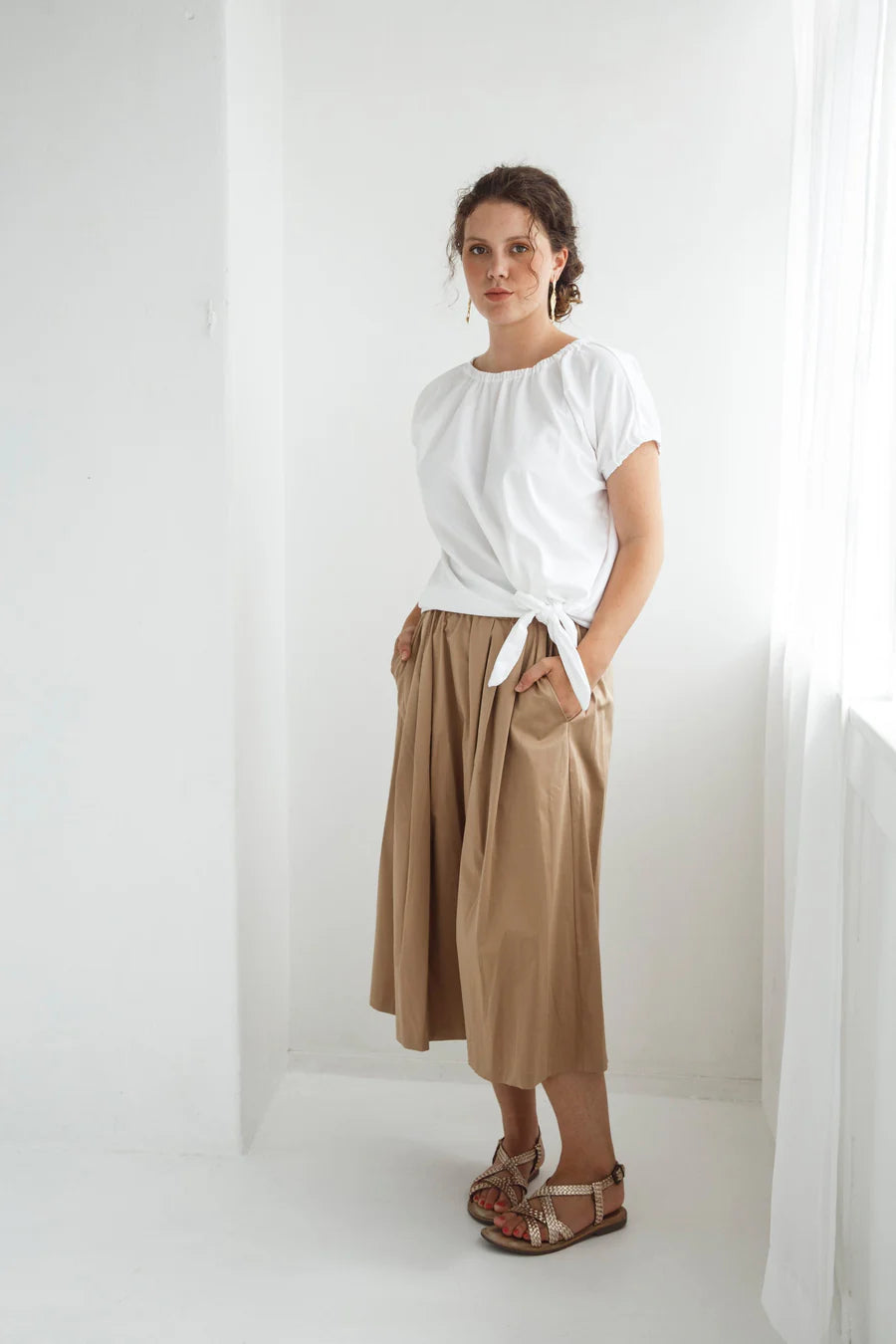 DALSTON - Sapphire Skirt - Sand