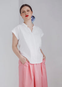 DALSTON - Esme Top - White