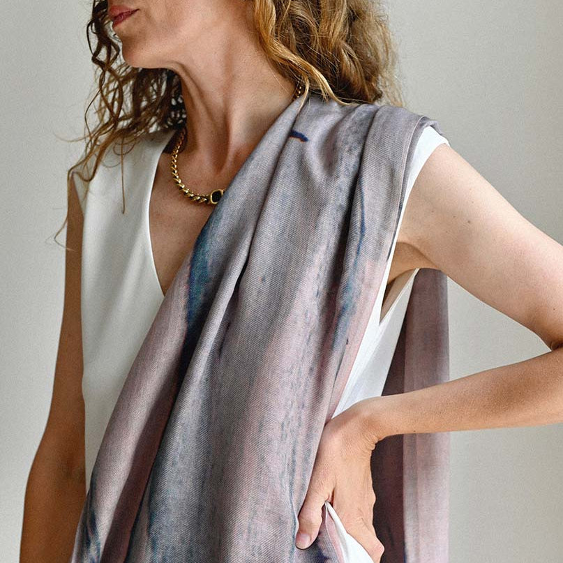 Women's designer scarf from a curated designer accessories online collection