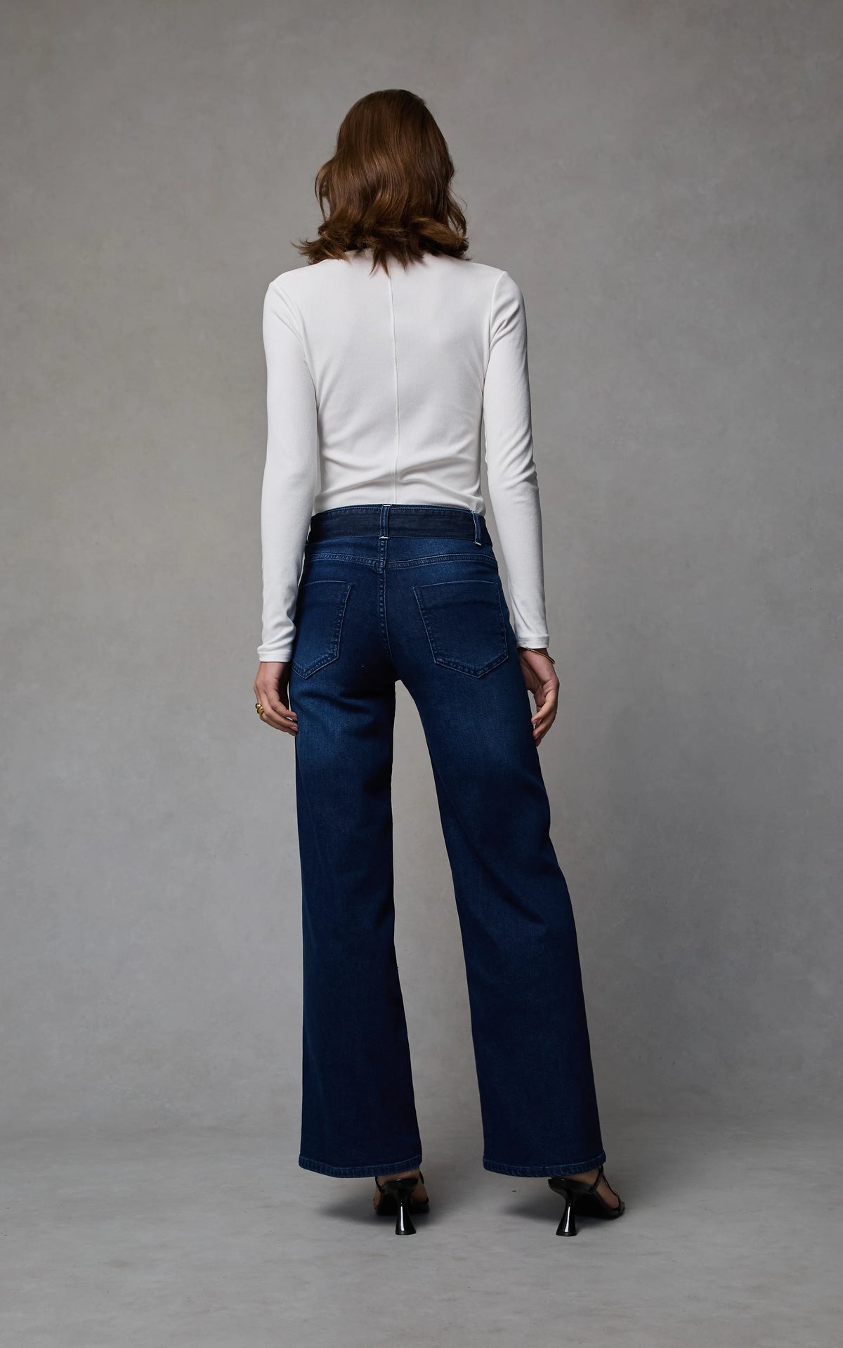 DRICOPER - Molly Mid Rise Straight Leg - Indigo Blue