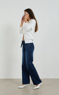 DRICOPER - Molly Mid Rise Straight Leg - Indigo Blue