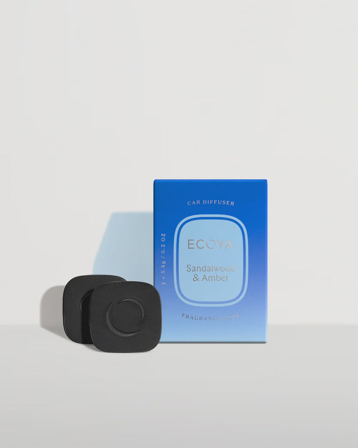 ECOYA - Car Diffuser Fragrance Pod - Sandalwood & Amber