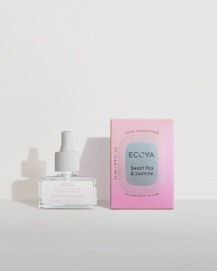 ECOYA - Fragrance Flask - Sweet Pea & Jasmine