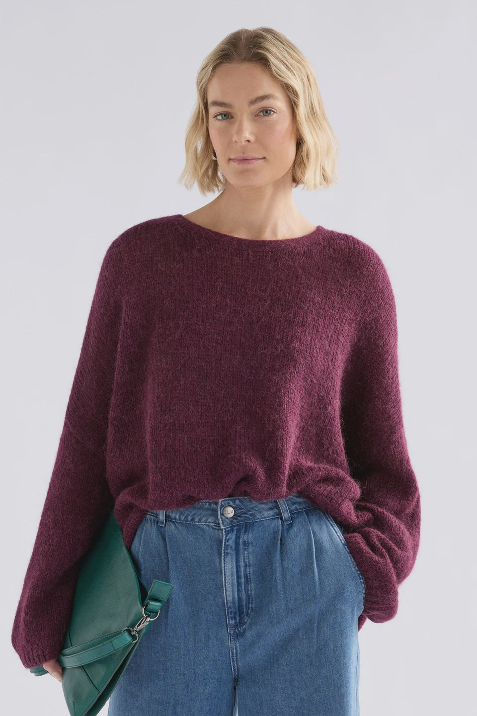 ELK - Agna Sweater - Merlot