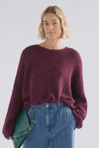 ELK - Agna Sweater - Merlot
