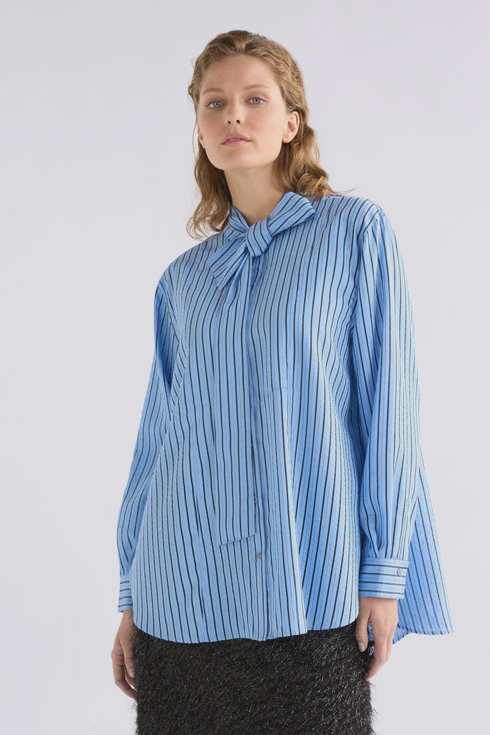 ELK - Hedi Shirt - Chambray Stripe
