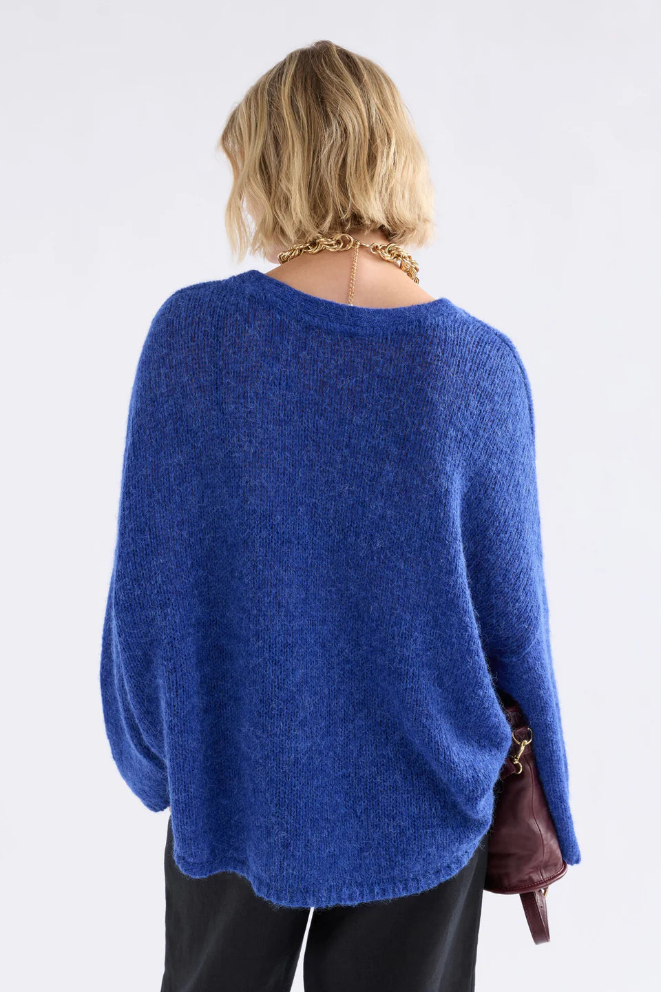 ELK - Agna Sweater - Deep Cobalt