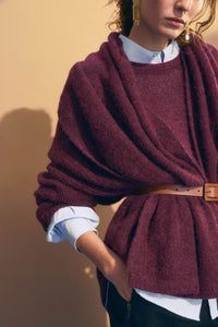 ELK - Agna Sweater - Merlot