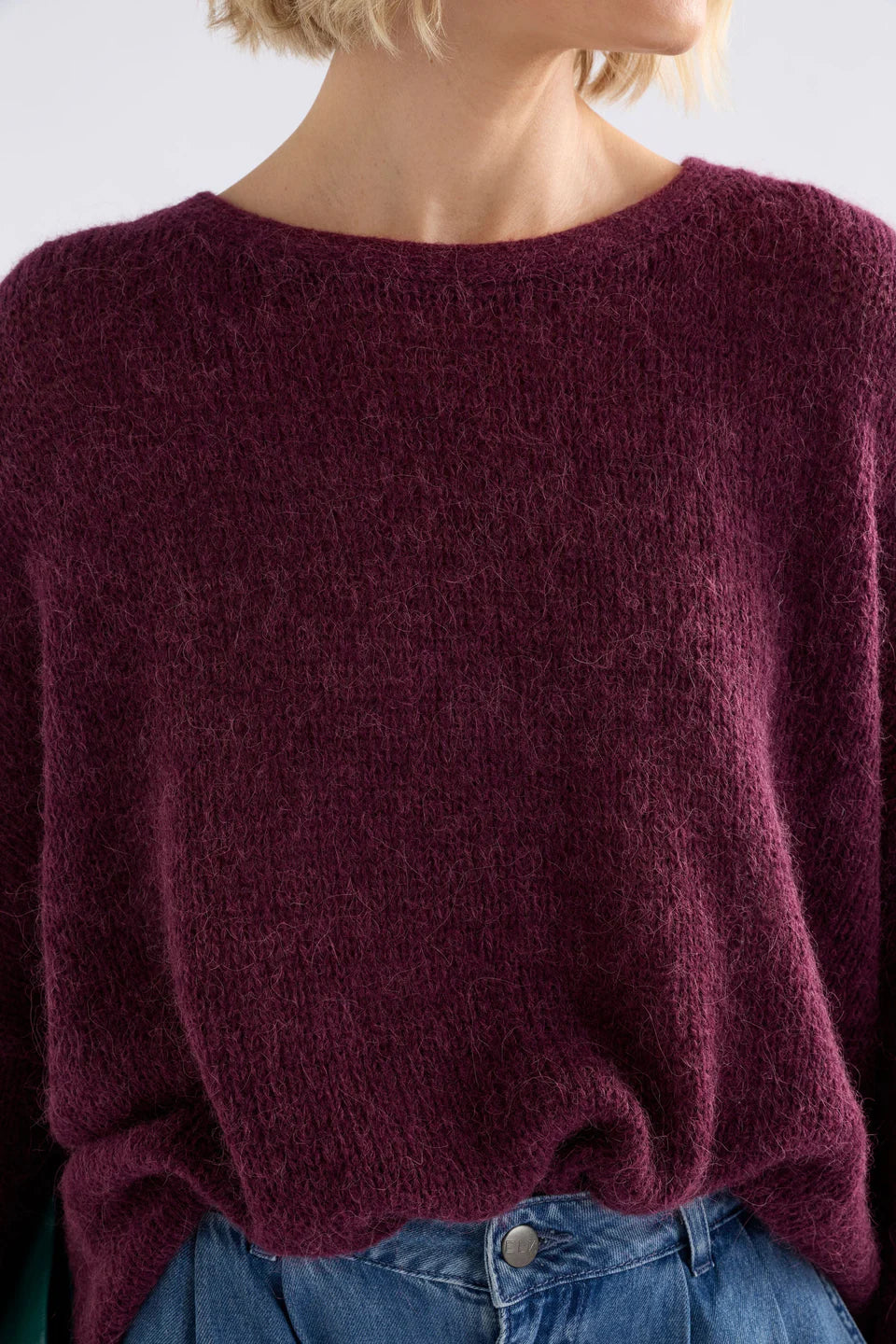 ELK - Agna Sweater - Merlot