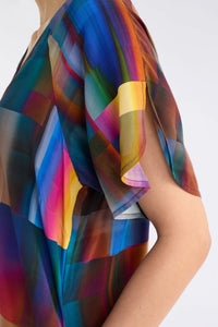 ELK - Byde Short Dress - Ekko Print