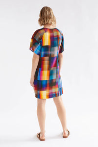 ELK - Byde Short Dress - Ekko Print