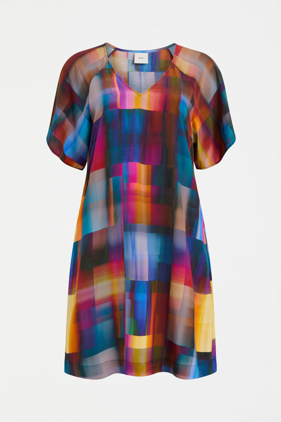 ELK - Byde Short Dress - Ekko Print