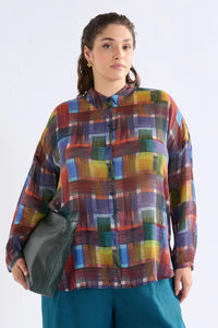 ELK - Eir Sheer Shirt - Elbrus Print