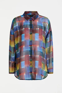 ELK - Eir Sheer Shirt - Elbrus Print