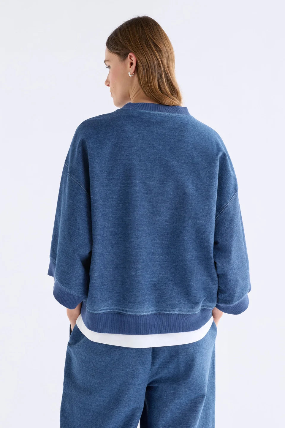 ELK - Enfeld Tee - Mid Blue Wash