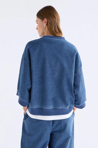 ELK - Enfeld Tee - Mid Blue Wash