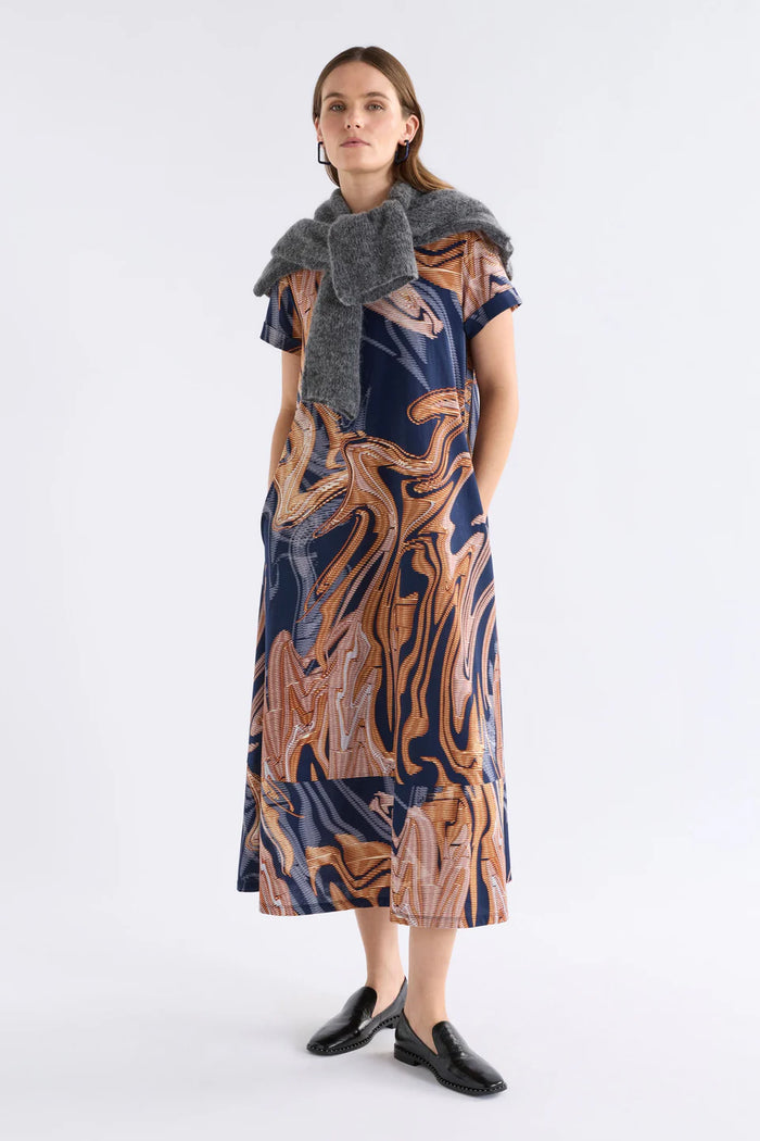 ELK - Haki Dress - Brandr Print