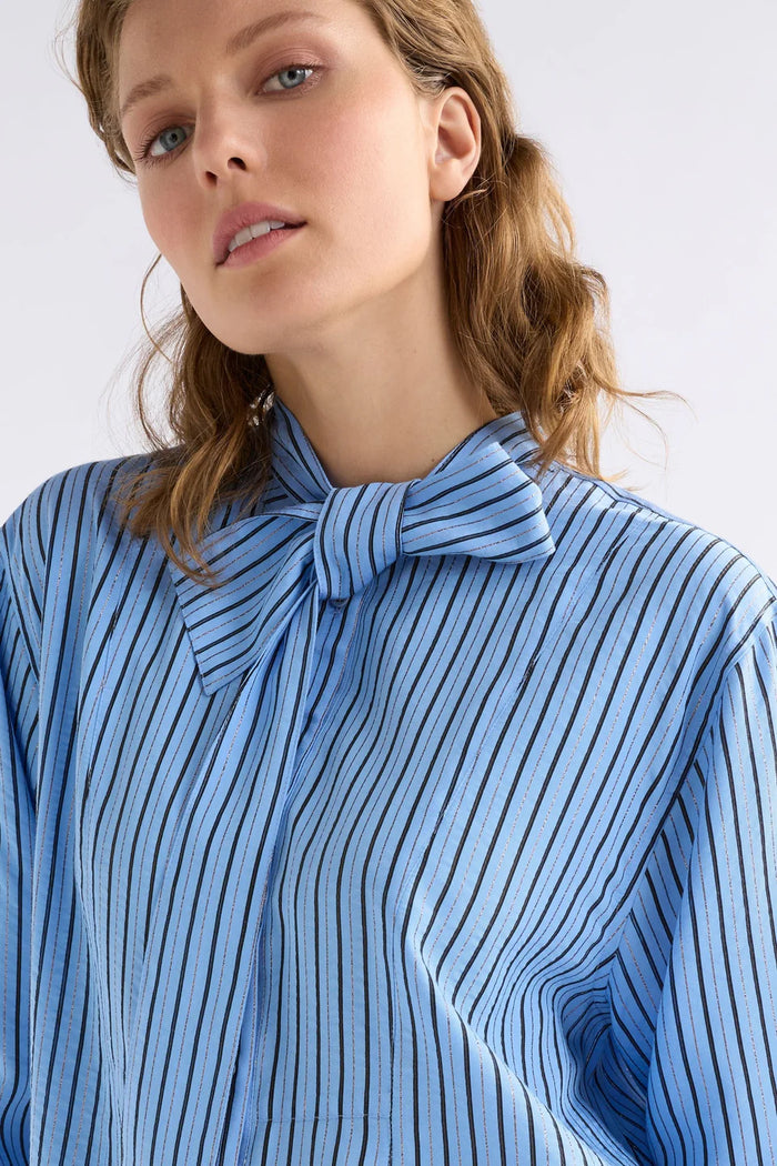 ELK - Hedi Shirt - Chambray Stripe