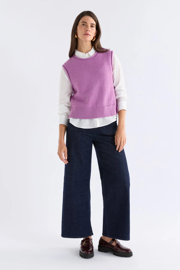 ELK - Naya Knit Vest - Violet