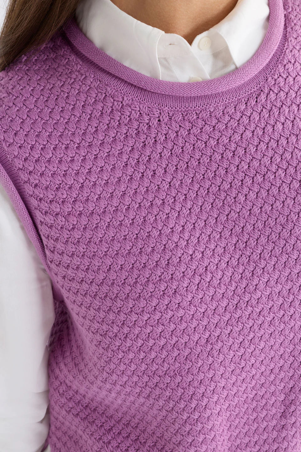 ELK - Naya Knit Vest - Violet