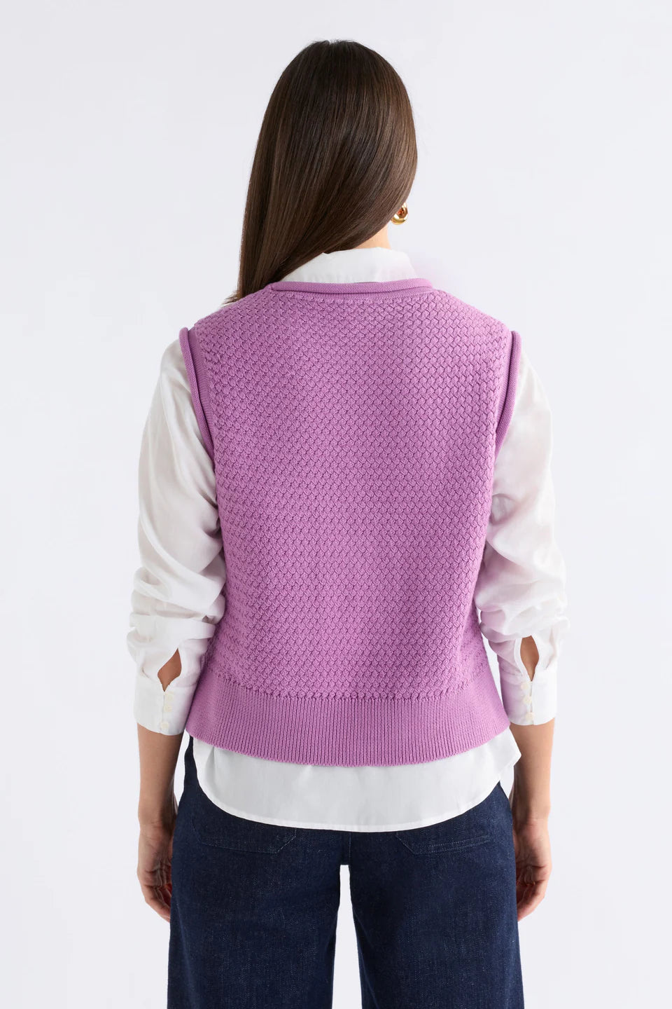 ELK - Naya Knit Vest - Violet