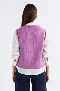 ELK - Naya Knit Vest - Violet