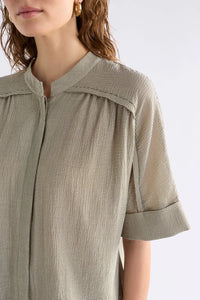 ELK - Porta Shirt - Olive Stripe