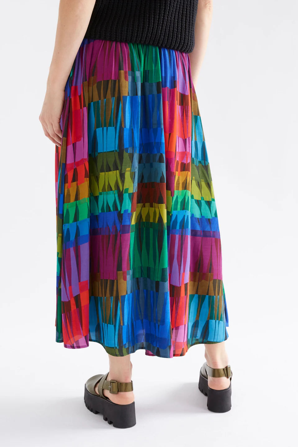 ELK - Reva Skirt - Lind Dark Print
