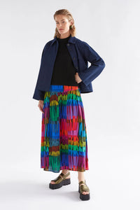 ELK - Reva Skirt - Lind Dark Print