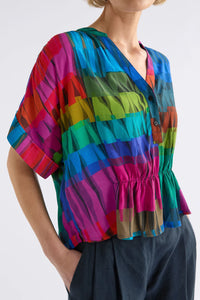 ELK - Seka Top - Lind Dark Print